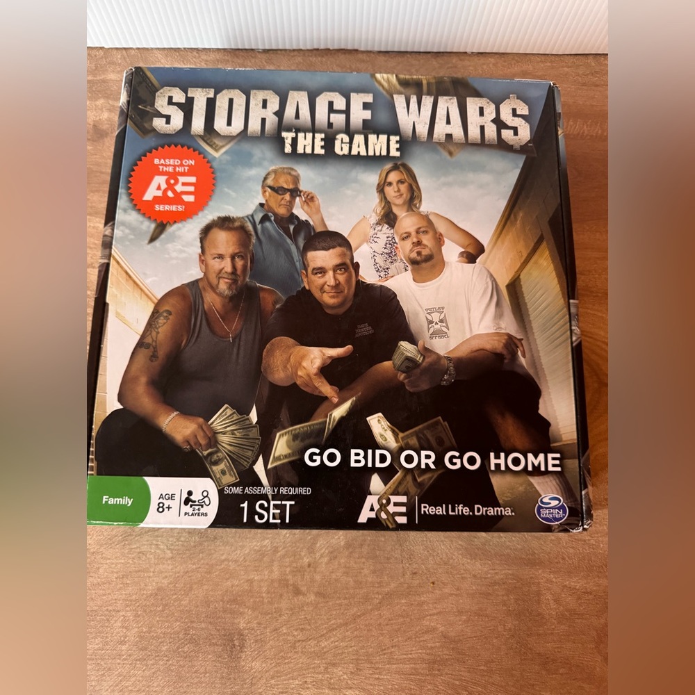 Storage Wars The Game Go Bid Or Go Home Family Game Complete Used